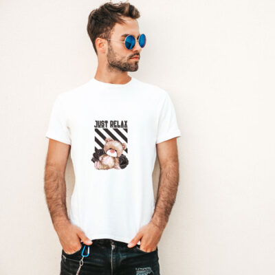 Man white tshirt 111112 Just Relax.png