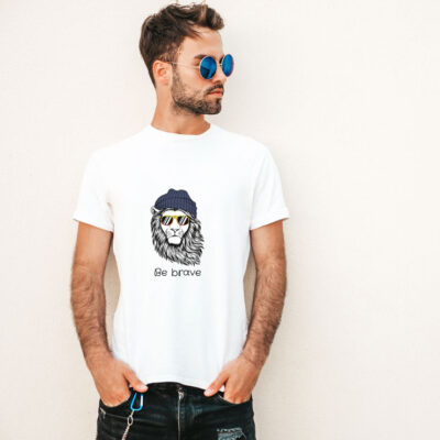 Man white tshirt 111314 Be Brave.png