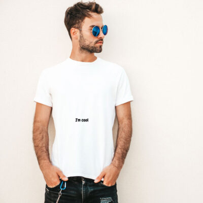 Man white tshirt 112729 I m Cool.png