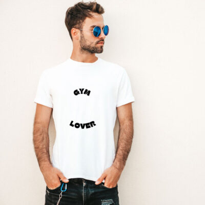 Man white tshirt 112830 Gym Lover.png