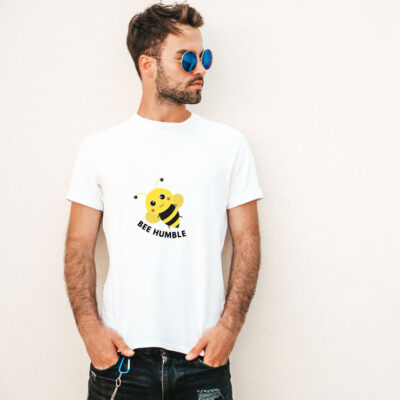 Man white tshirt 115255 Bee Humble.png