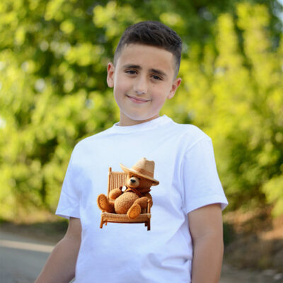 kids mockup boy 1217 teddy bear