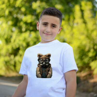 kids mockup boy 1234 teddy bear