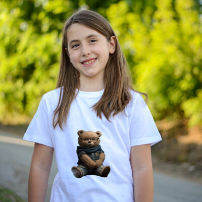 kids mockup girl 1213 teddy bear