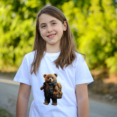 kids mockup girl 1239 teddy bear