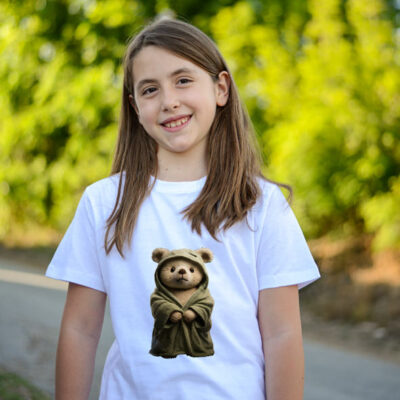 kids mockup girl 1249 teddy bear