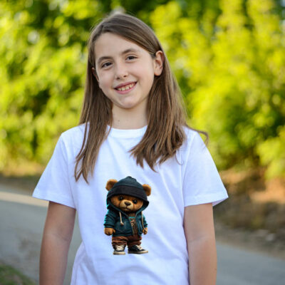 kids mockup girl 1251 teddy bear